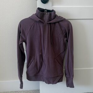 Athleta Plum Fleece Jacket